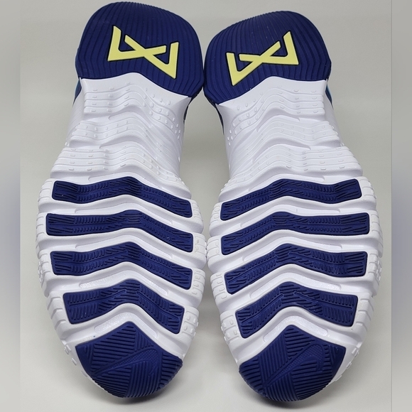 Nike Free Metcon 5 White Aquarius Deep Royal Blue DV3950-103 Women's Size 15 New - Picture 5 of 9